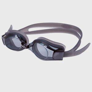 TYR Corrective Optical Swim Goggles -3.50 Smoke Lens Durafit Adjustable Unisex